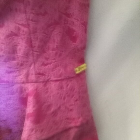 Vintage Hot Pink Guess Bustier Style Top, Size M - Picture 2 of 5